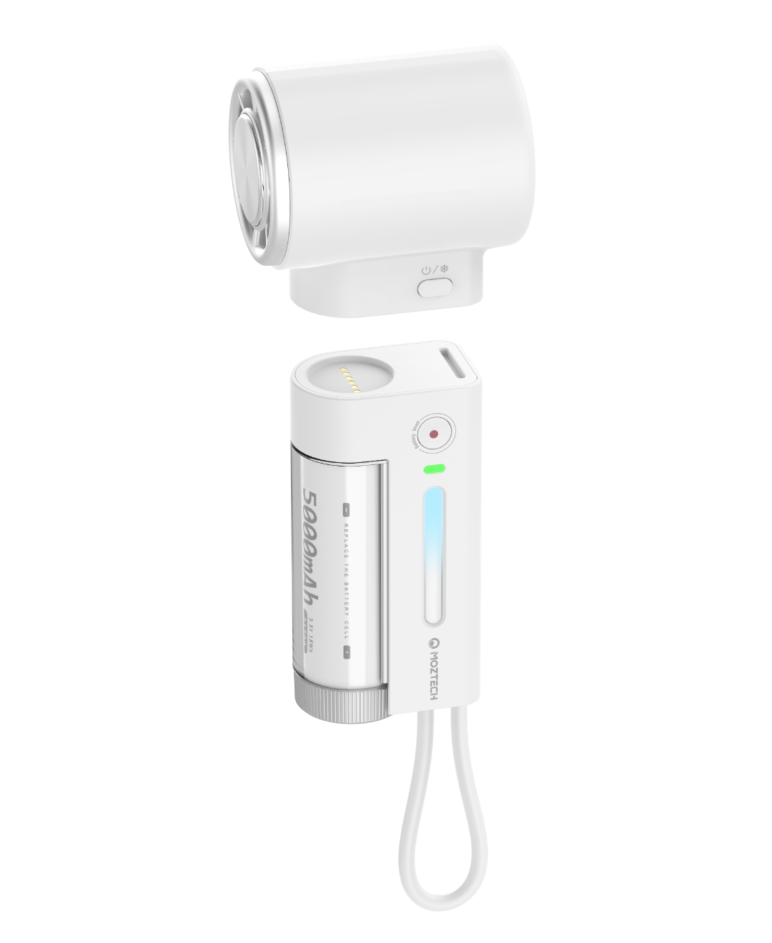 太空扇 輕巧行動電源