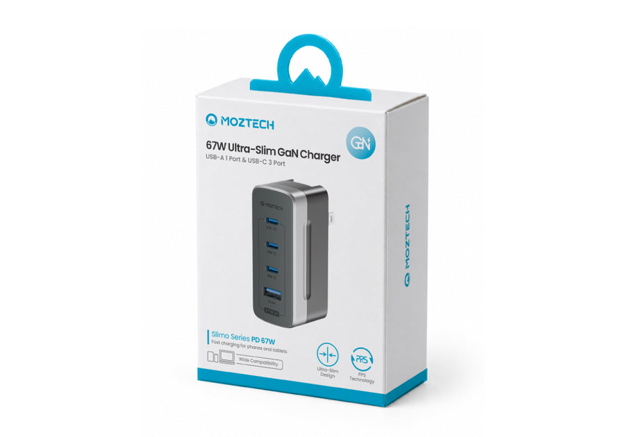 MOZTECH® Slimo 超薄氮化鎵電源供應器
