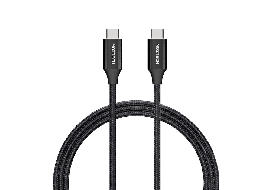 MOZTECH® USB-C to  USB-C 編織傳輸充電線