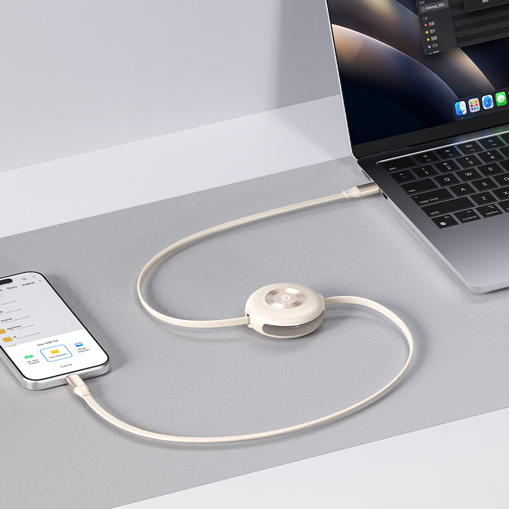 MOZTECH® 240W伸縮充電線