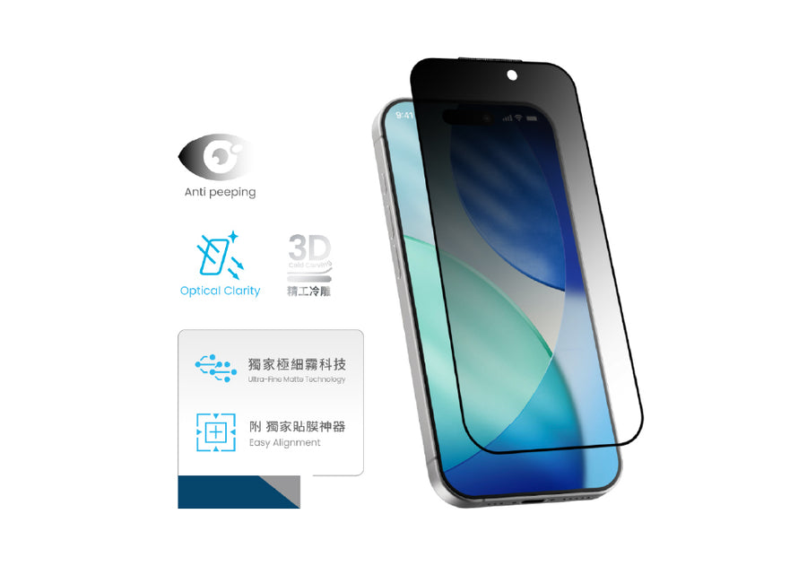 MOZTECH® 防窺晶霧貼