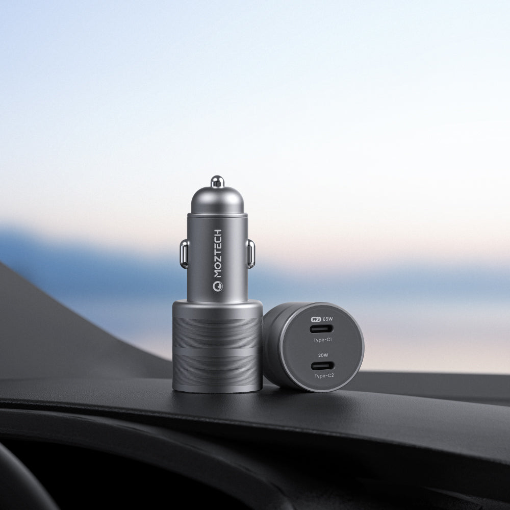 MOZTECH® 85W雙C口車充