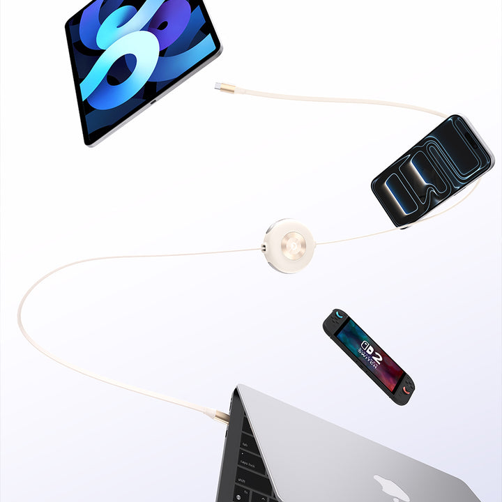 MOZTECH® 240W伸縮充電線