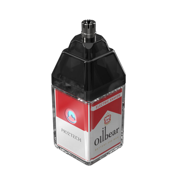MOZTECH X OLIBEAR 電動迷你刮鬍刀(+鼻毛修剪套裝)