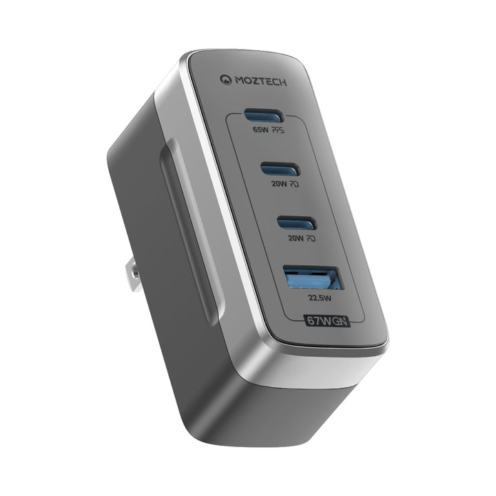 MOZTECH® Slimo 超薄氮化鎵電源供應器(67W)