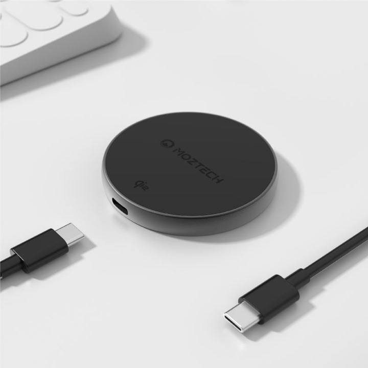 MOZTECH® Qi2磁吸無線充電盤