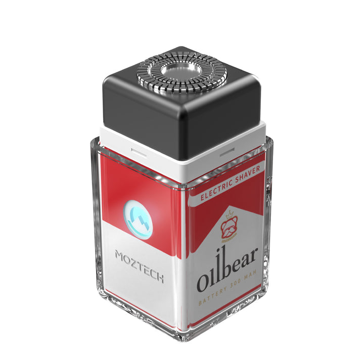 MOZTECH X OLIBEAR 電動迷你刮鬍刀(+鼻毛修剪套裝)