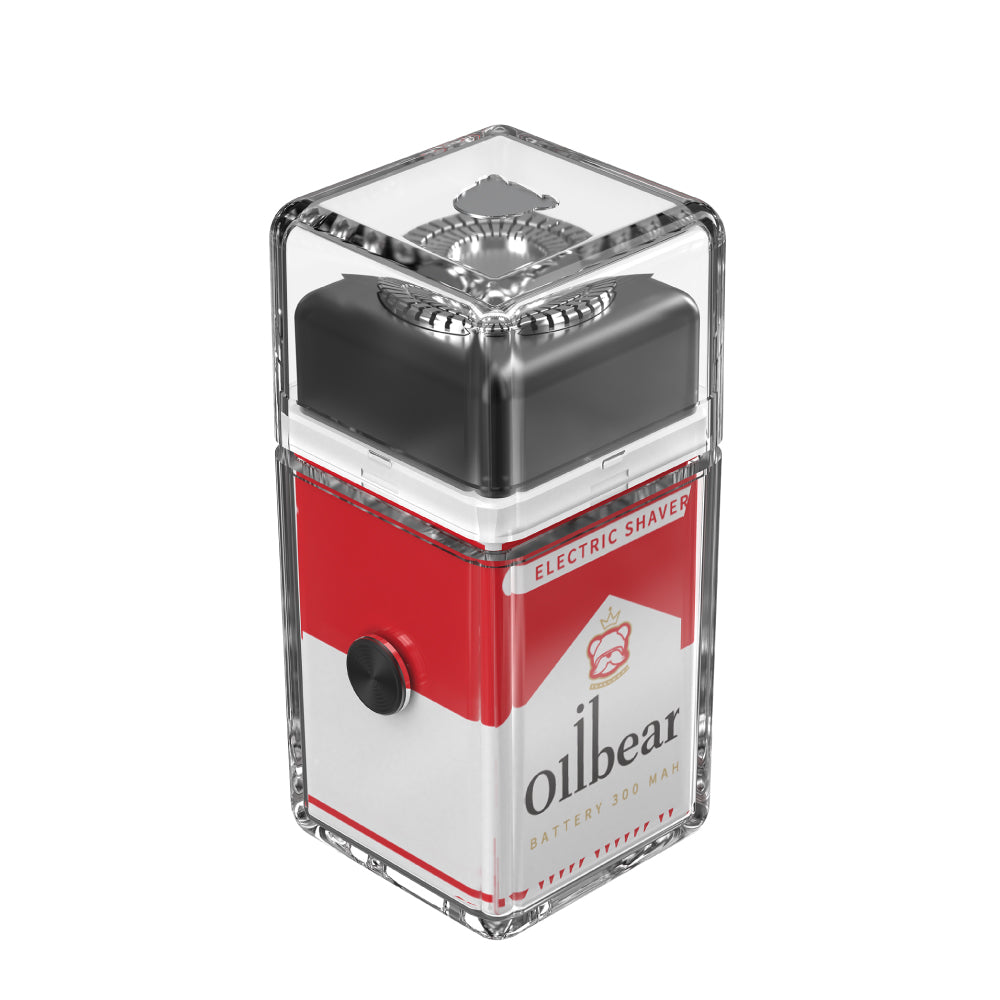 MOZTECH X OLIBEAR 電動迷你刮鬍刀(+鼻毛修剪套裝)