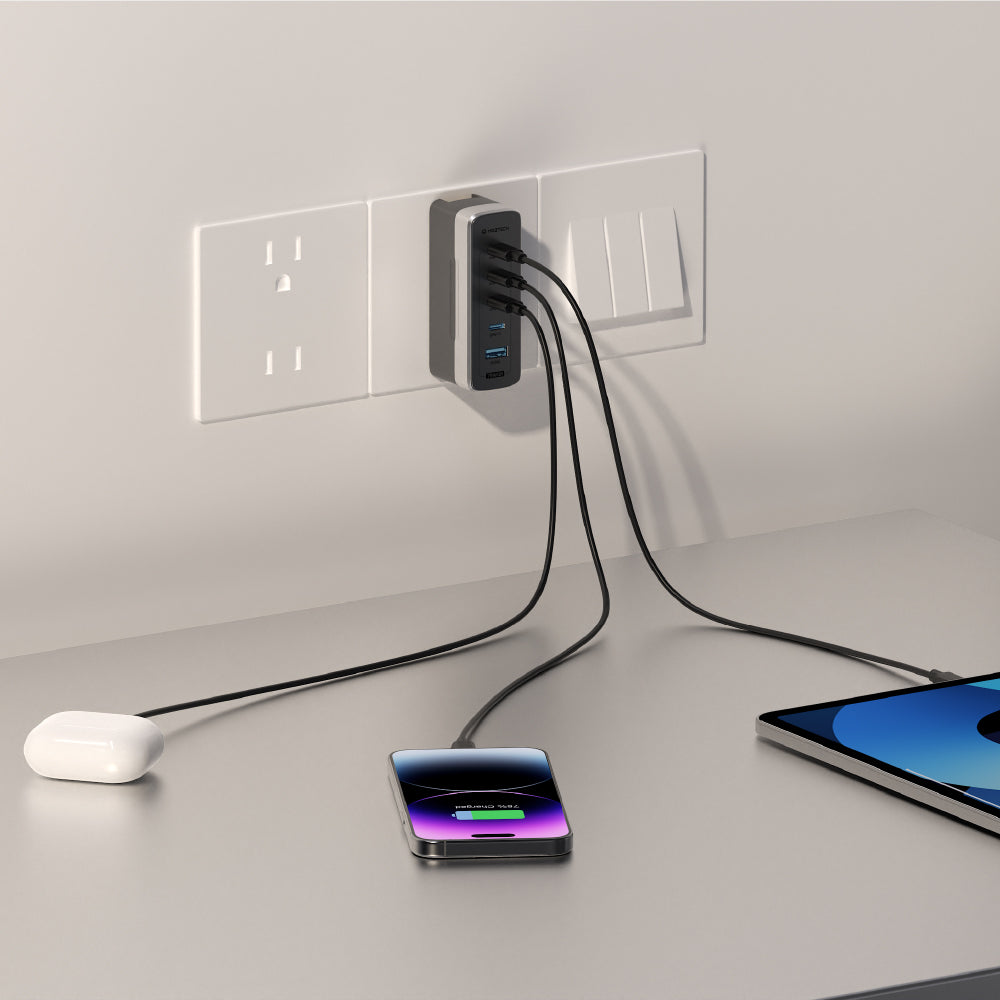 MOZTECH® Slimo 超薄氮化鎵電源供應器(75W)