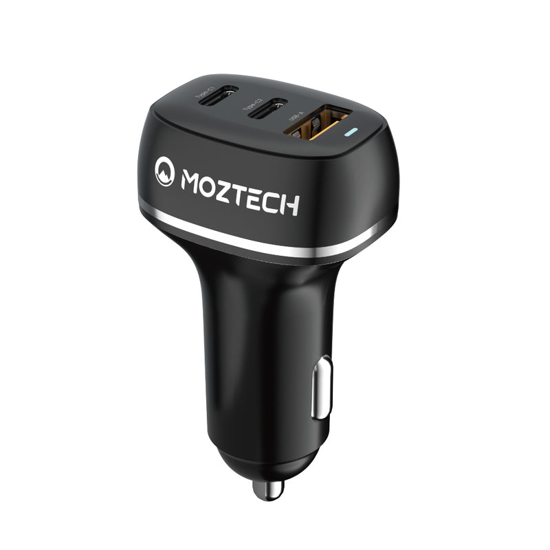 MOZTECH® PD3.0/48W快充三口車用充電器