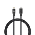 MOZTECH® USB-C to Lightning 編織傳輸充電線 蘋果MFi認證